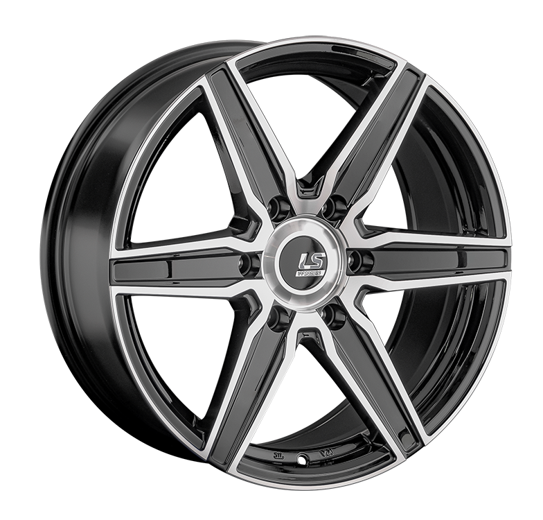 LS Wheels RC62 8x18 6x139.7 ET40 DIA75.1 BKF 
