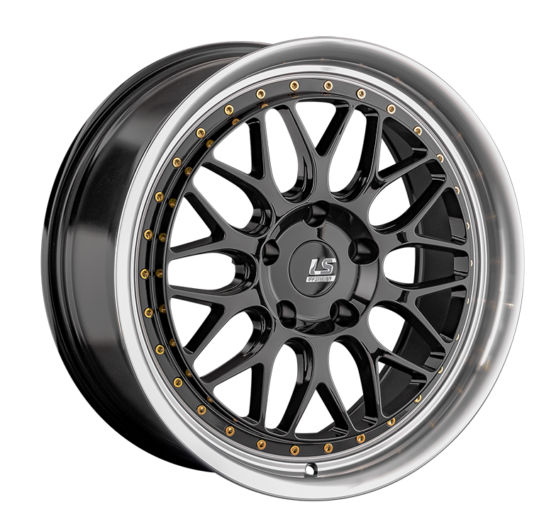 LS Wheels RC65 8.5x18 5x112 ET30 DIA66.6 BKL 