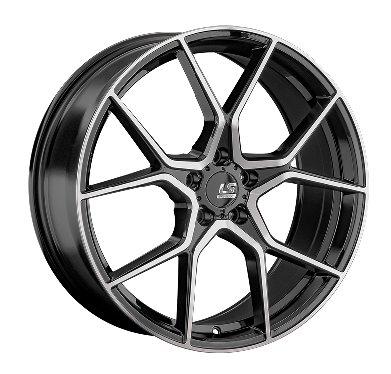 LS Wheels RC72 8.5x20 5x114.3 ET45 DIA67.1 BKF 