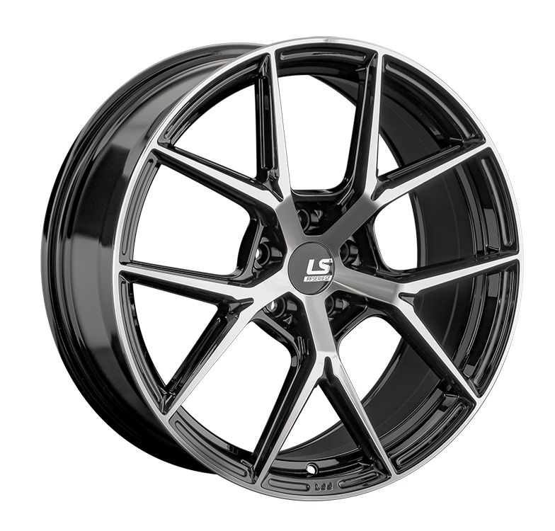 LS Wheels RC78 8.5x19 5x114.3 ET40 DIA67.1 BKF 