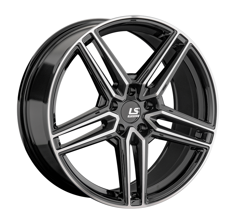 LS Wheels RC79 8.5x19 5x114.3 ET30 DIA67.1 BKF 