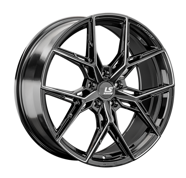 LS Wheels RC82 8.5x20 5x114.3 ET45 DIA67.1 BKFP 