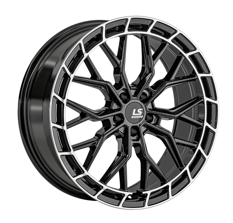 LS Wheels RC97 8.5x20 5x108 ET30 DIA65.1 BKL 