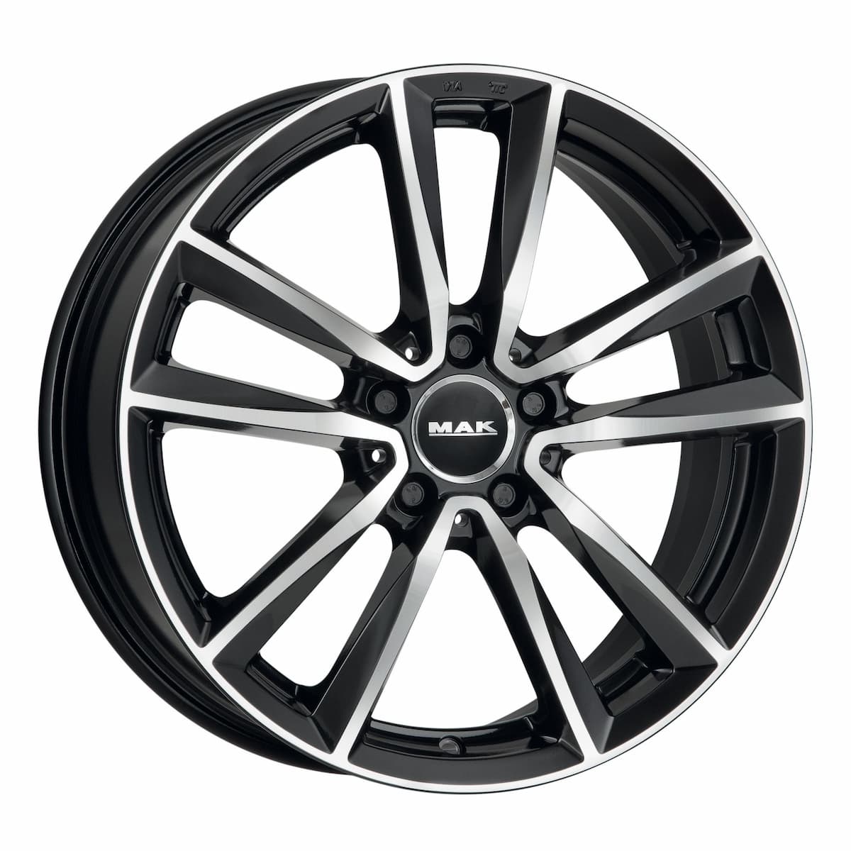 Mak BREMEN 8x18 5x112 ET48 DIA66.6 black mirror 