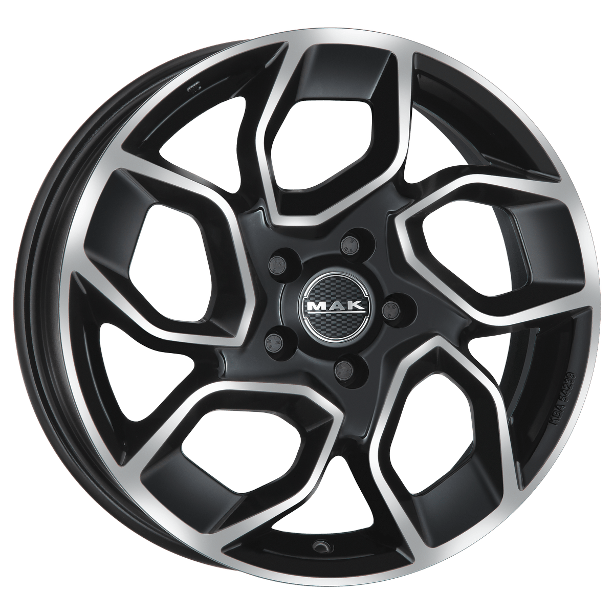 Mak Express 7x17 5x120 ET60 DIA65.1 black mirror
