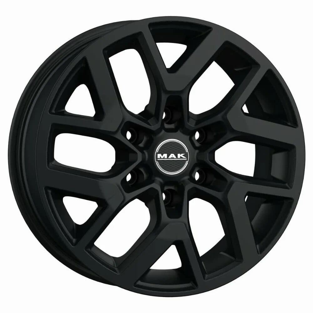 Mak Gravel 8x18 6x130 ET53 DIA84.1 Matt Black 