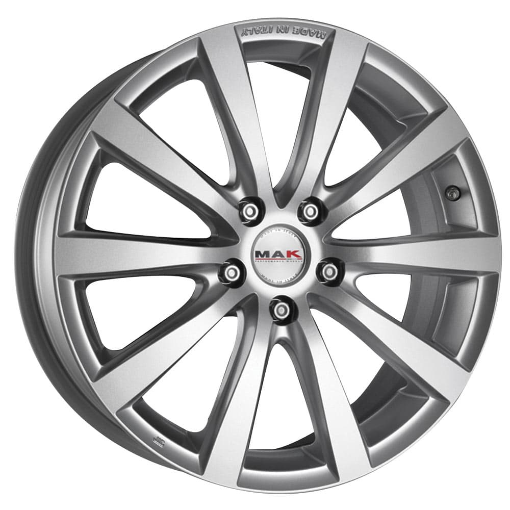 Mak Iguan 8x17 5x114.3 ET40 DIA76 Silver 