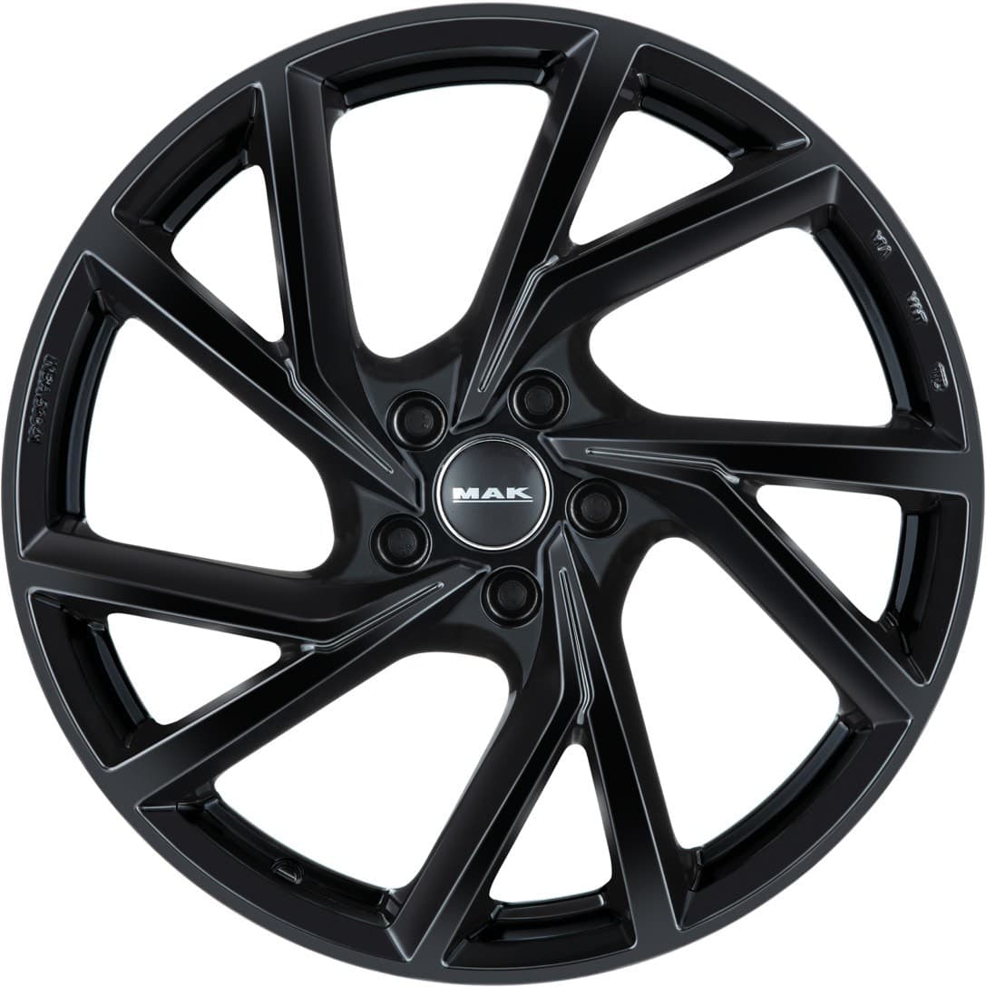 Mak Kassel 8x18 5x108 ET45 DIA72 Gloss black 