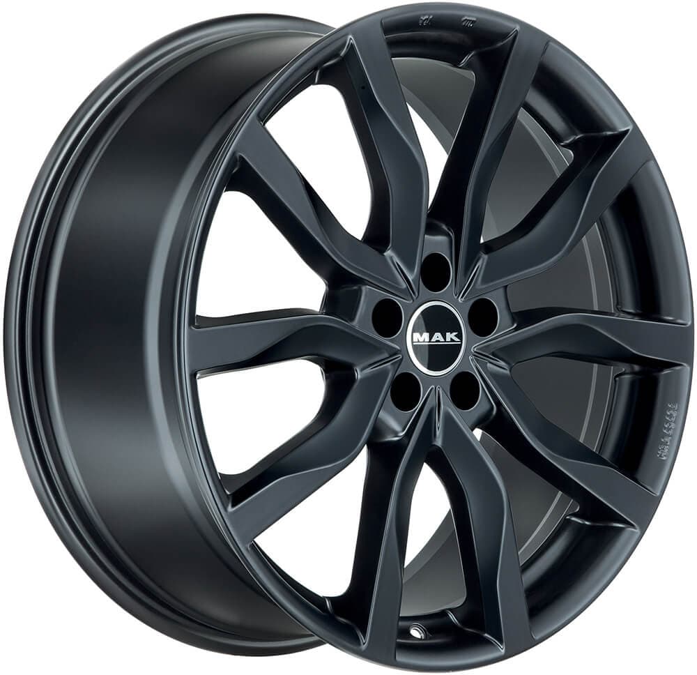 Mak Koln 8.5x20 5x112 ET45 DIA66.45 Matt Black