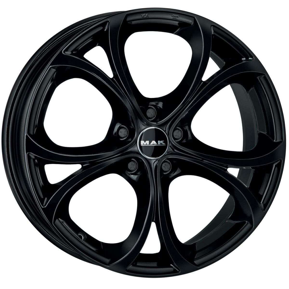 Mak Lario 9x20 5x110 ET29 DIA65.1 Gloss black 