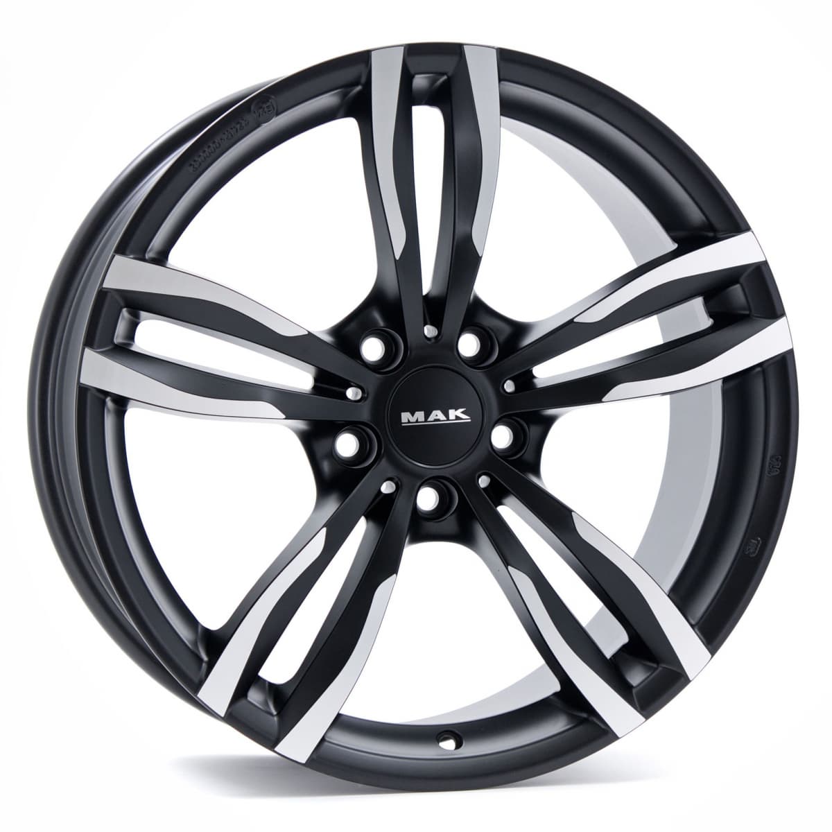 Mak Luft 9x18 5x120 ET44 DIA72.6 ice black 