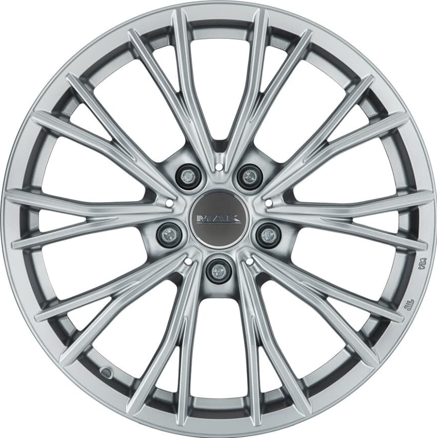 Mak Mark 8x18 5x112 ET20 DIA66.6 Silver 