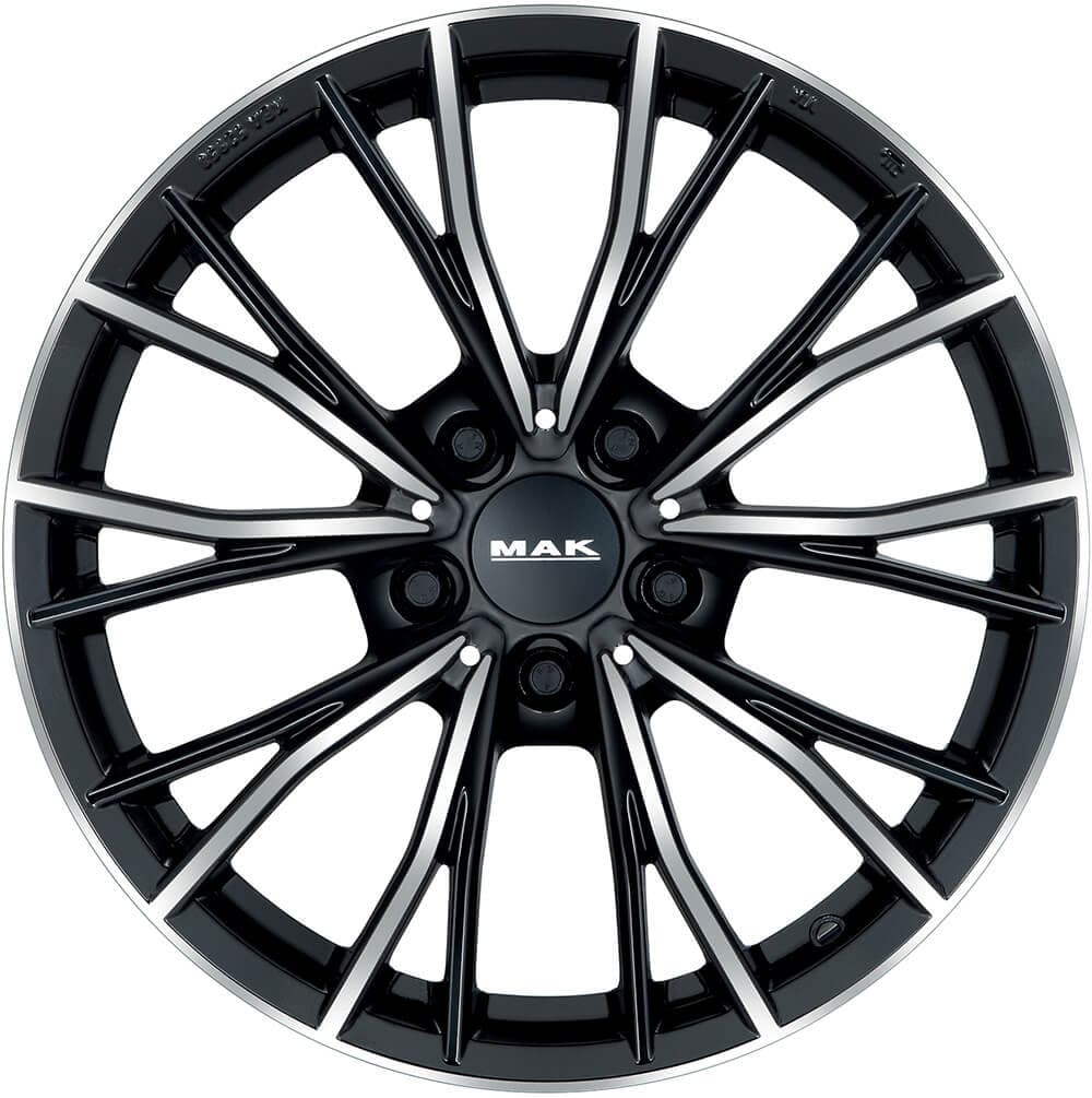 Mak Mark 8x18 5x112 ET30 DIA66.6 black mirror