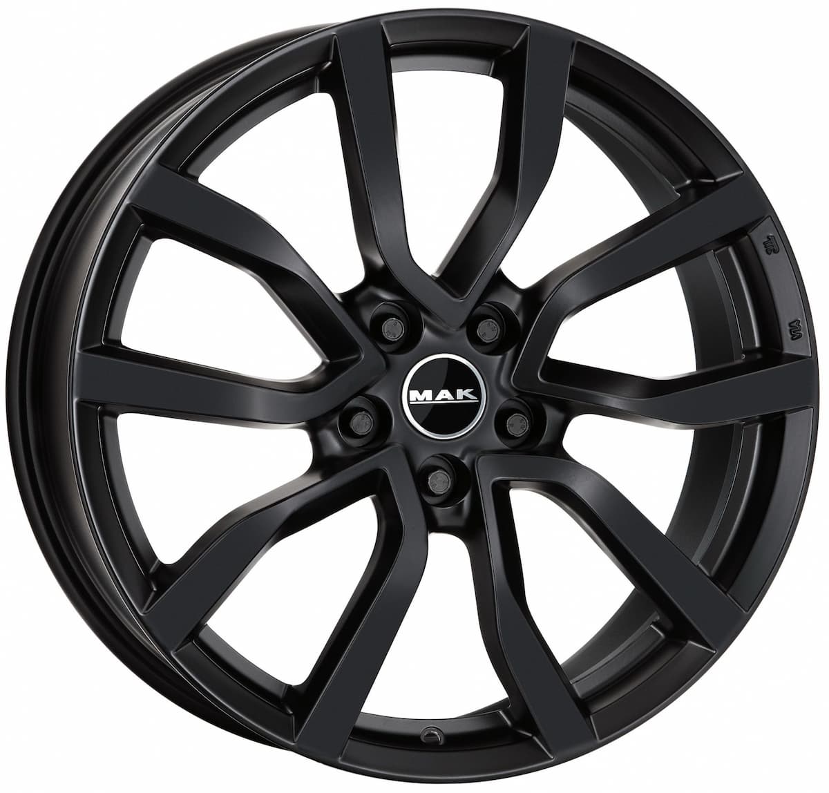 Mak Midlands 8.5x20 5x112 ET20 DIA66.45 Matt Black 