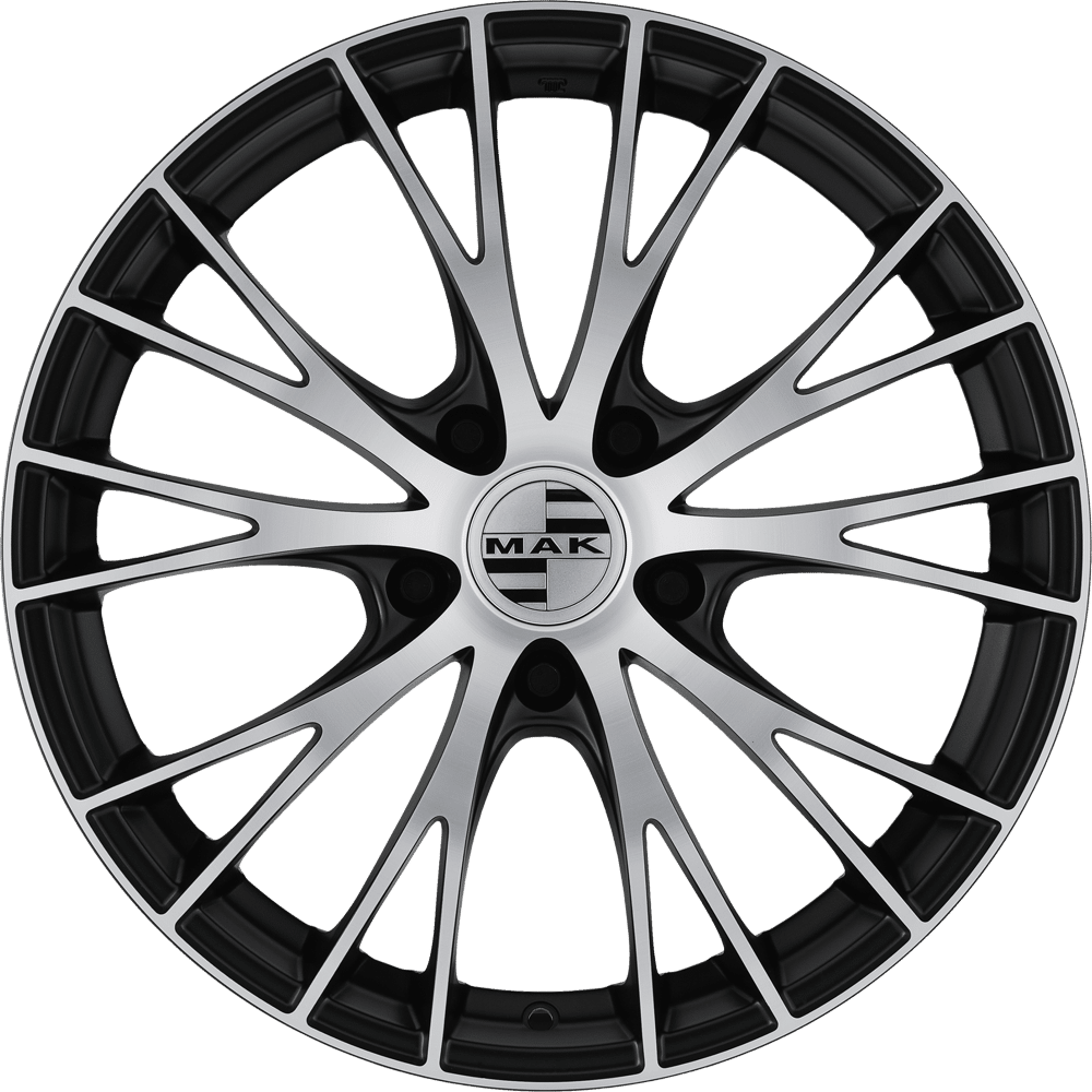 Mak Rennen 8.5x19 5x112 ET21 DIA66.45 ice black 