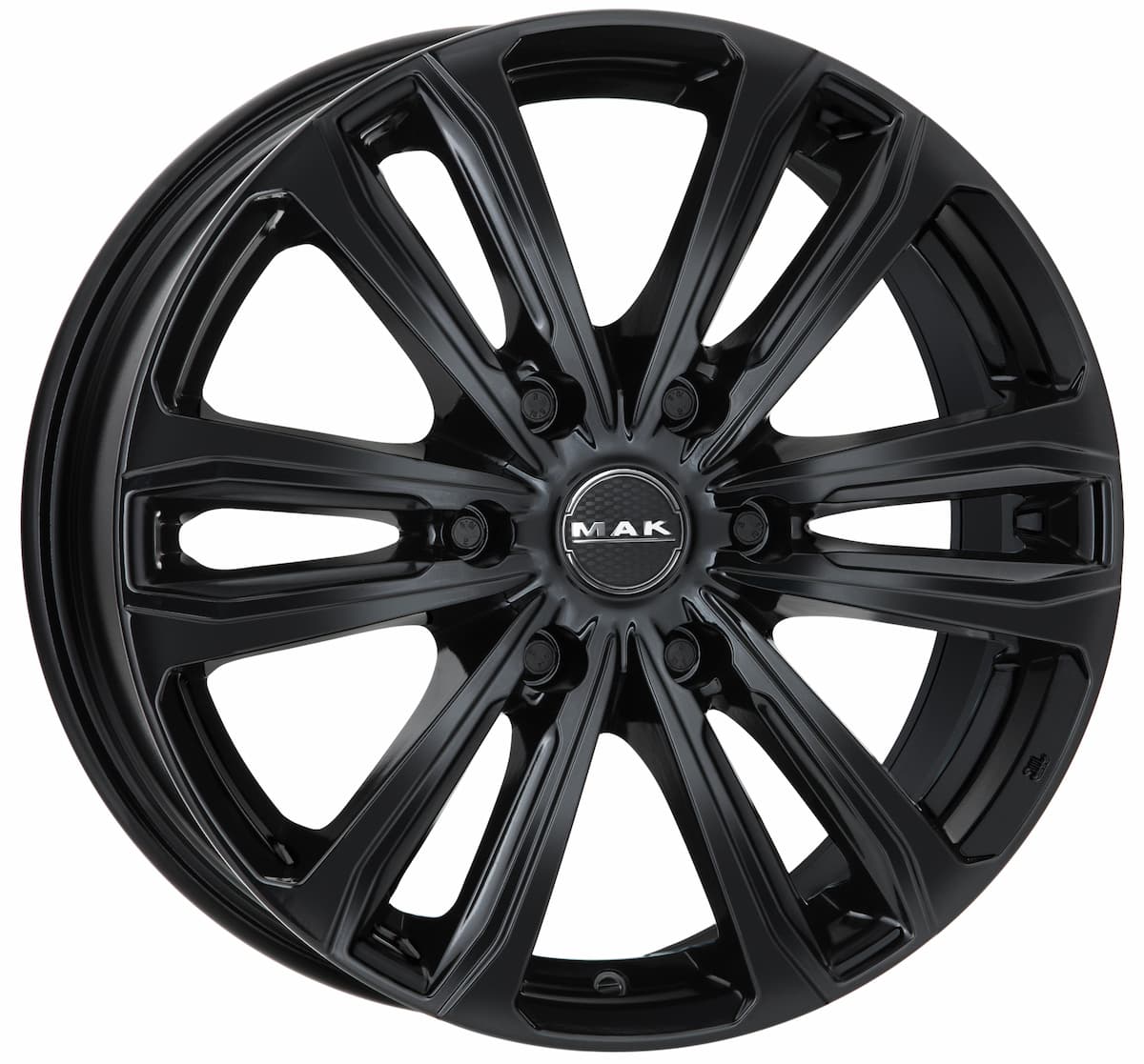 Mak Safari 6 8.5x20 6x139.7 ET38 DIA67.1 Gloss black 