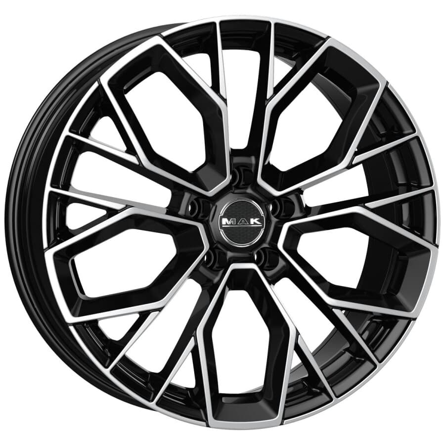Mak Stilo 8x18 5x112 ET30 DIA76 black mirror 