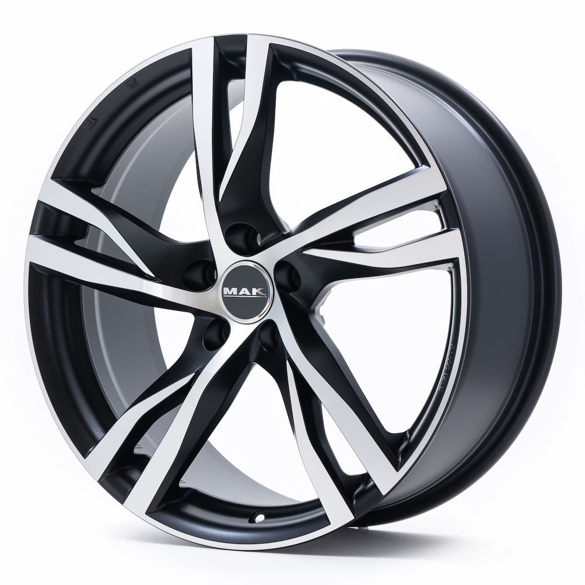 Mak Stockholm 8x19 5x108 ET50 DIA63.3 ice black