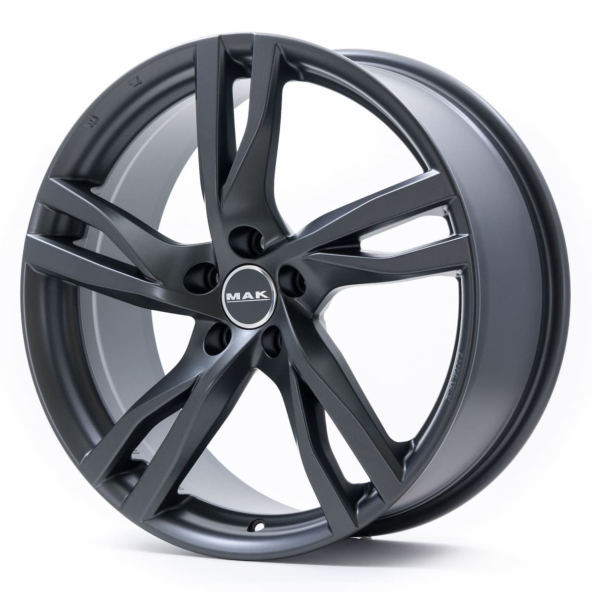 Mak Stockholm 8x18 5x108 ET55 DIA63.3 matt titanium