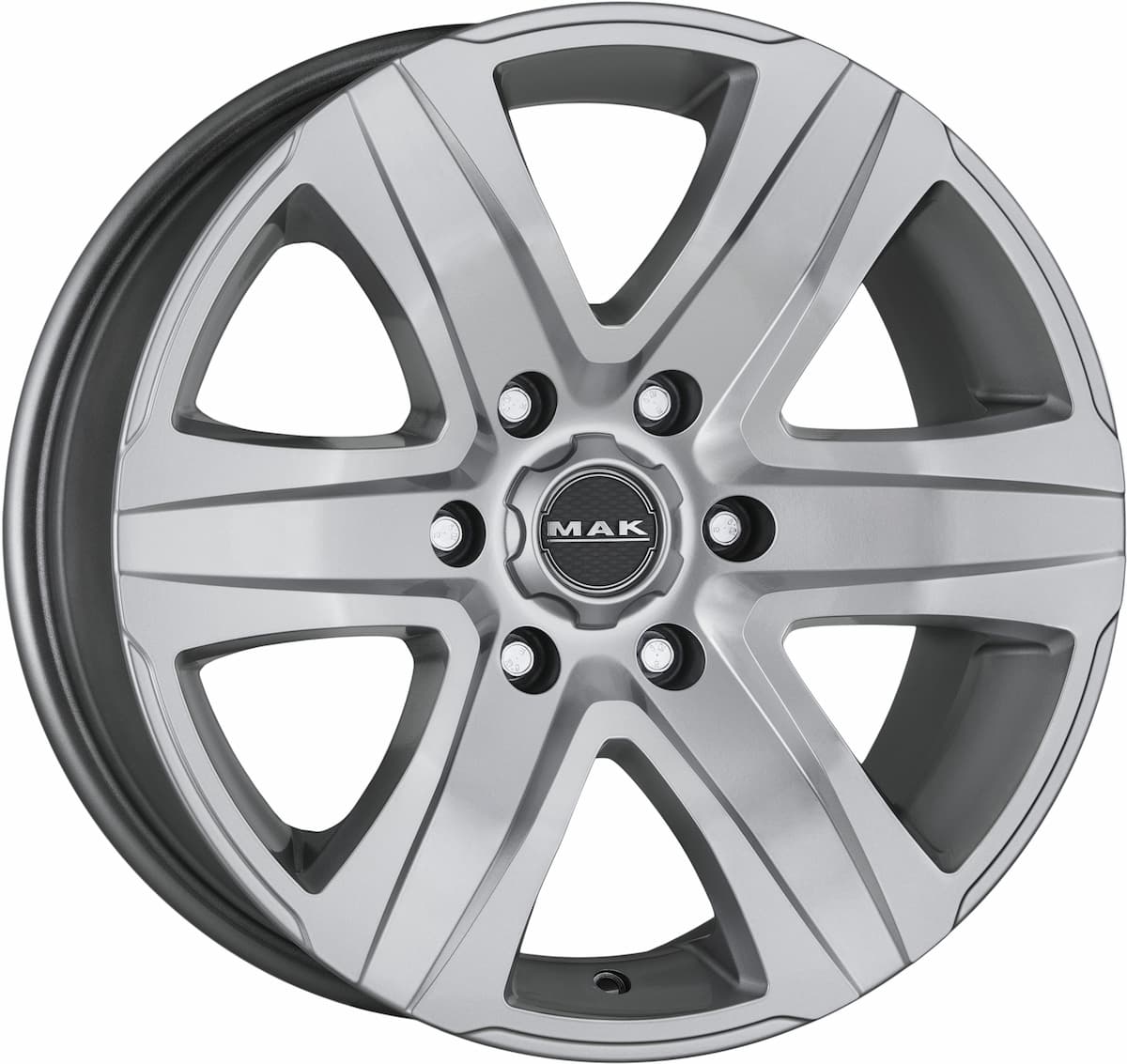 Mak Stone 6 8x18 6x139.7 ET35 DIA106.1 Silver 