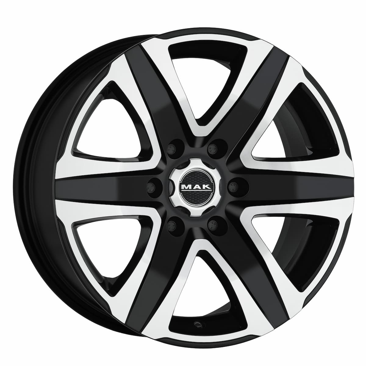 Mak Stone 6 8x18 6x139.7 ET50 DIA93.1 black mirror 