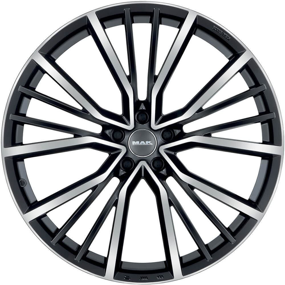 Mak Union 8.5x20 5x112 ET20 DIA66.45 black mirror