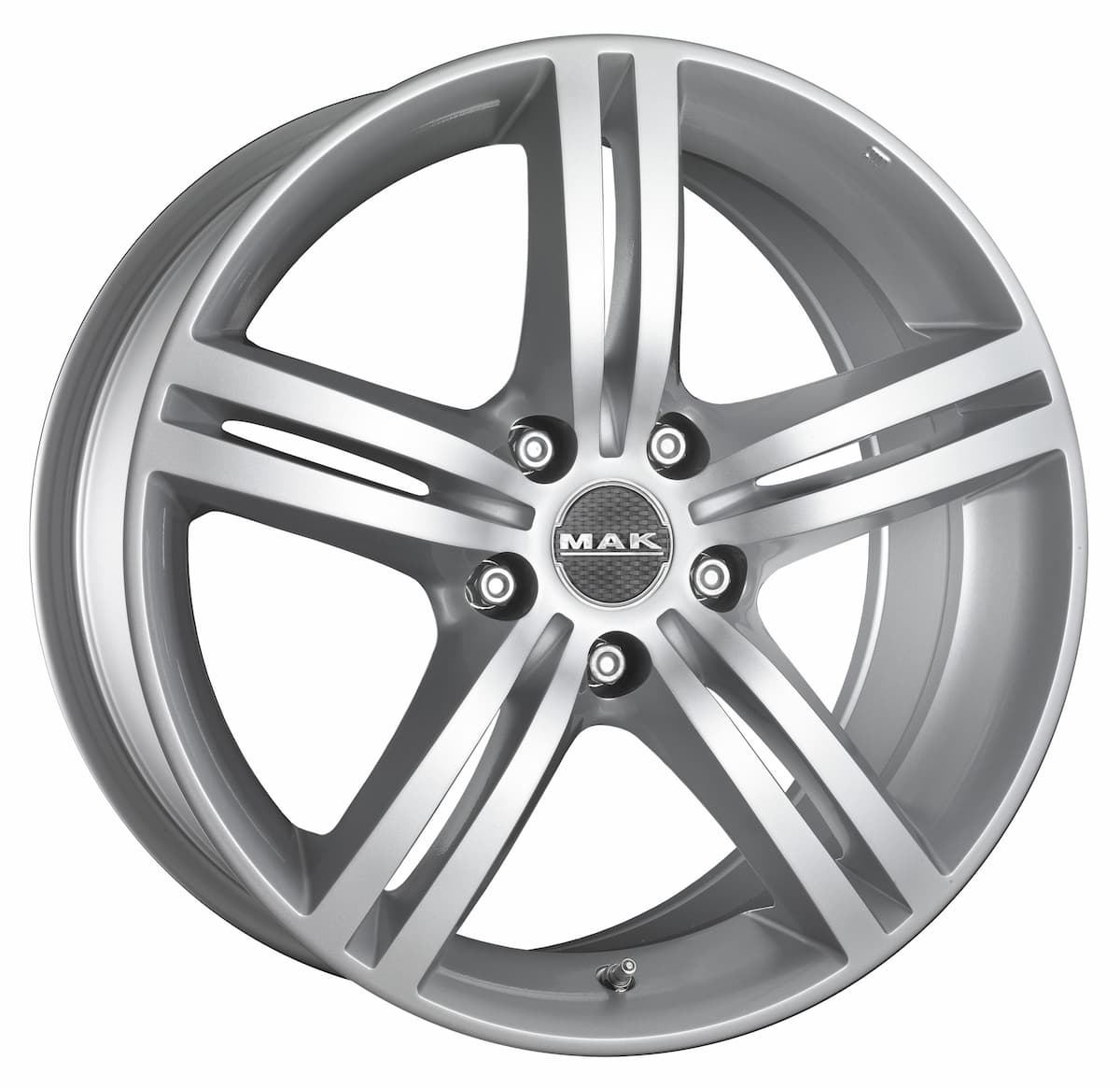 Mak Veloce Italia 7.5x17 5x108 ET45 DIA72 Silver 