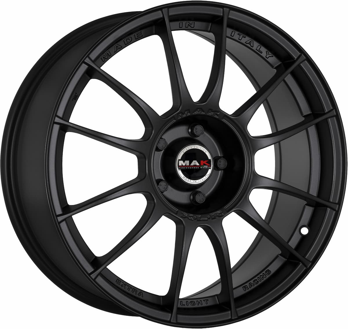 Mak XLR 8x18 5x100 ET48 DIA56.1 Matt Black 