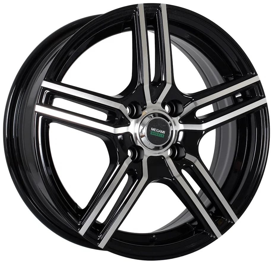 Megami MGM-1 6x15 4x100 ET46 DIA54.1 BKF 