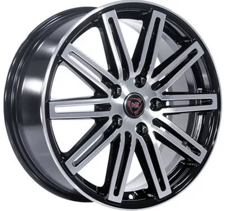 NZ R-01 7x17 5x108 ET45 DIA63.3 BKF