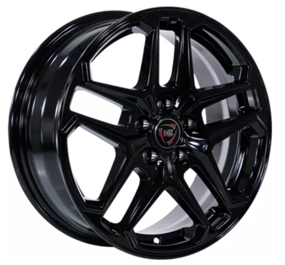 NZ R-04 6.5x16 5x108 ET50 DIA63.3 black