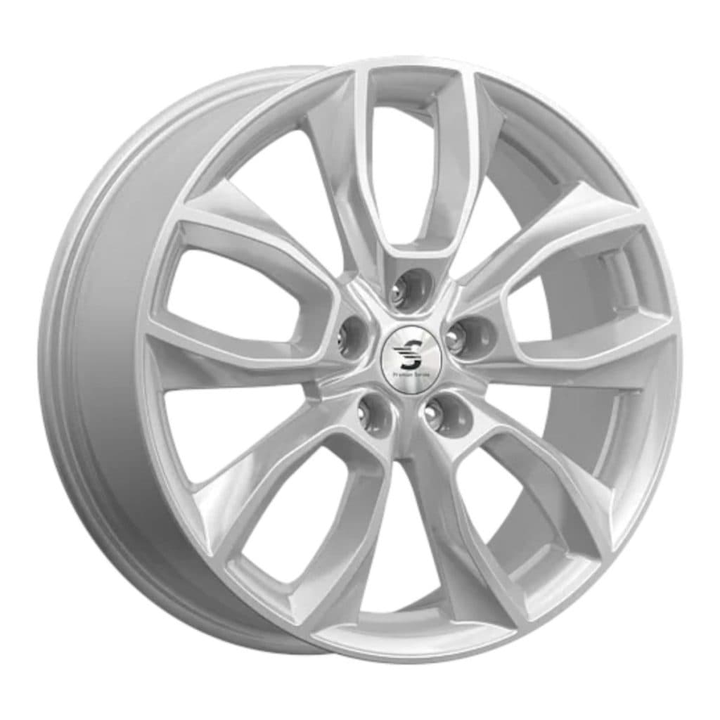 Premium Series КР001 7x18 5x112 ET43 DIA57.1 Elite Silver 