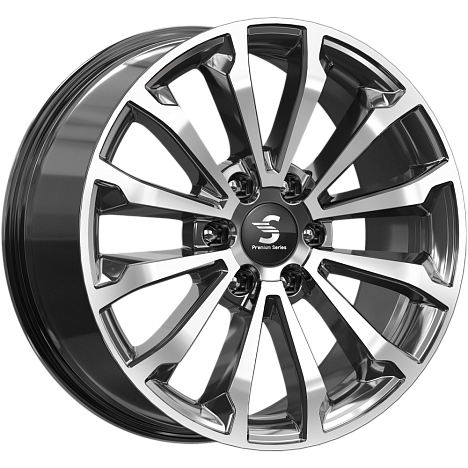 Premium Series КР006 8.5x20 6x139.7 ET25 DIA106.1 Diamond Quartz 