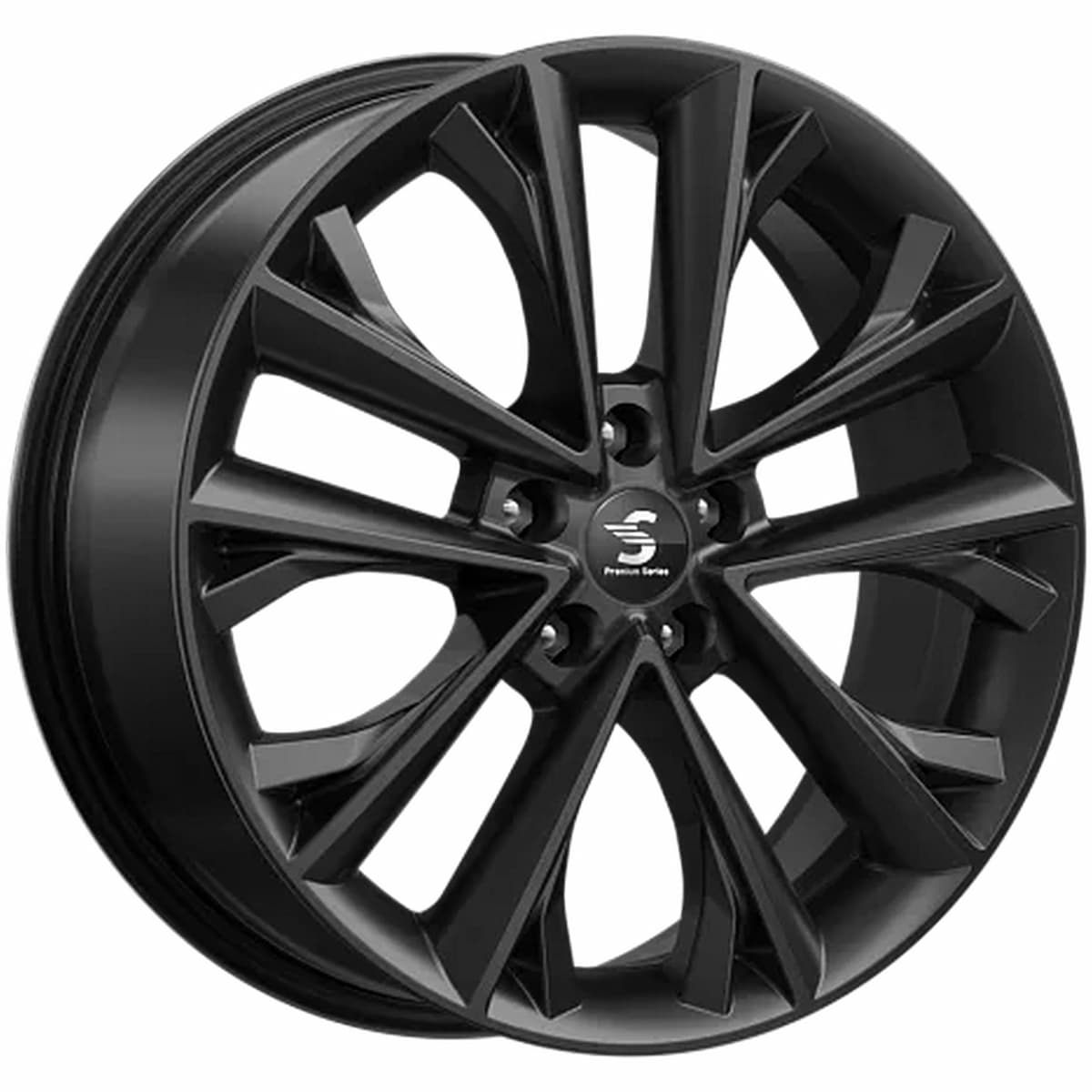 Premium Series КР012 7x18 5x114.3 ET53 DIA54.1 Fury black 