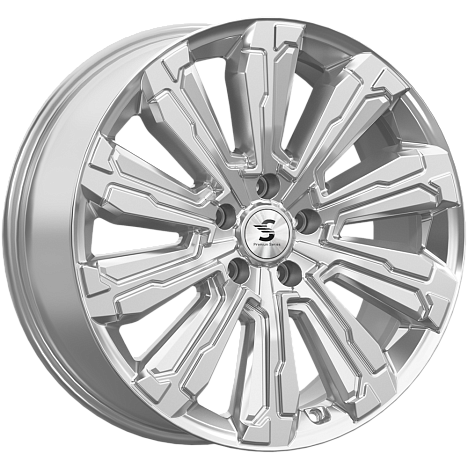 Premium Series КР1061 8x20 5x108 ET36 DIA65.1 Elite Silver 
