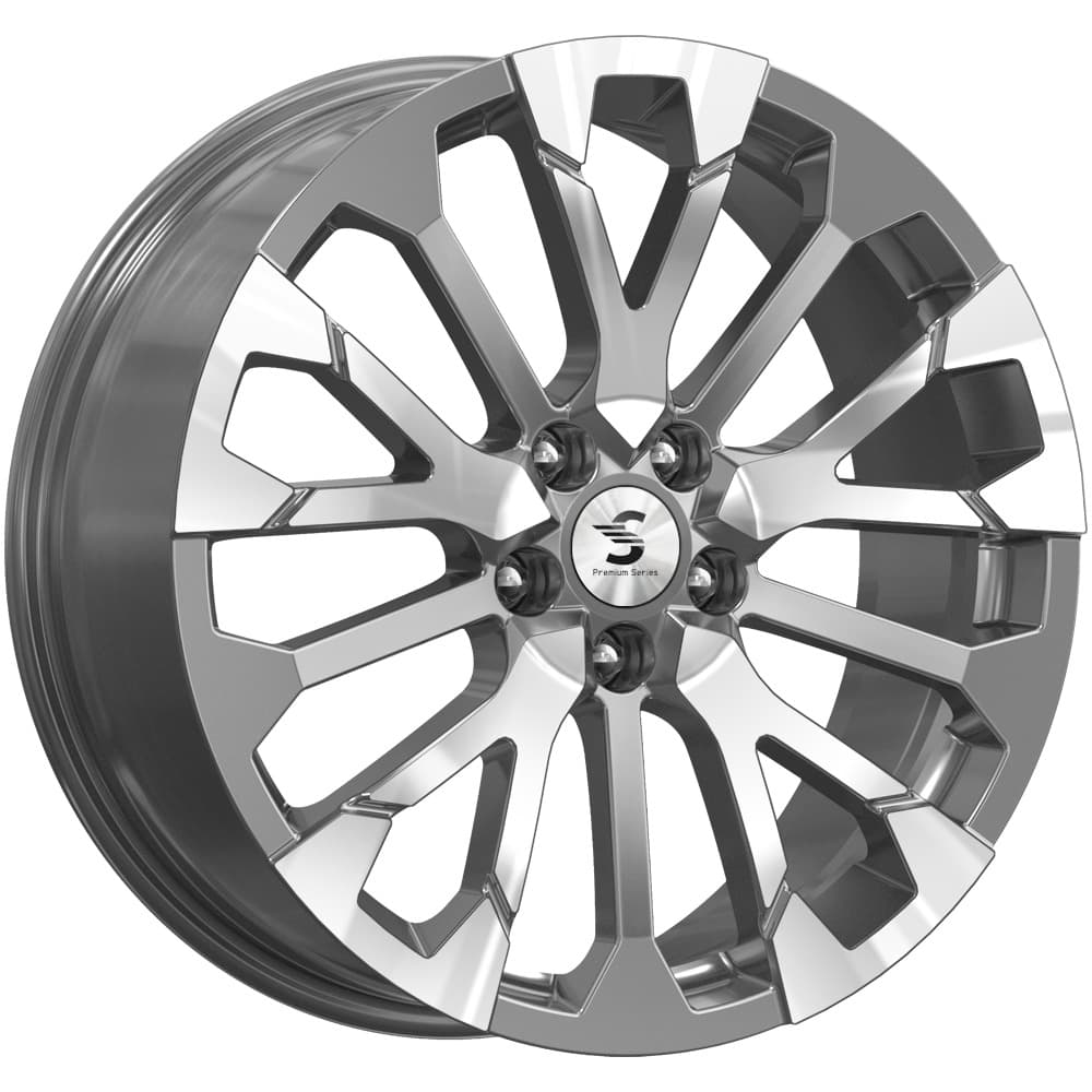 Premium Series KP003 7.5x19 5x114.3 ET40 DIA64.1 Diamond Gloss Graphite 