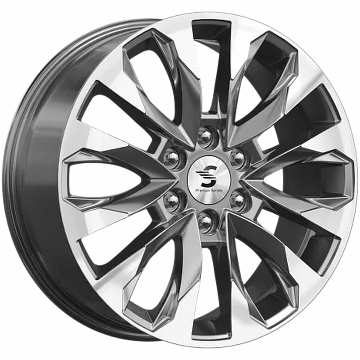 Premium Series KP007 8x20 6x139.7 ET60 DIA95.1 Diamond Quartz 