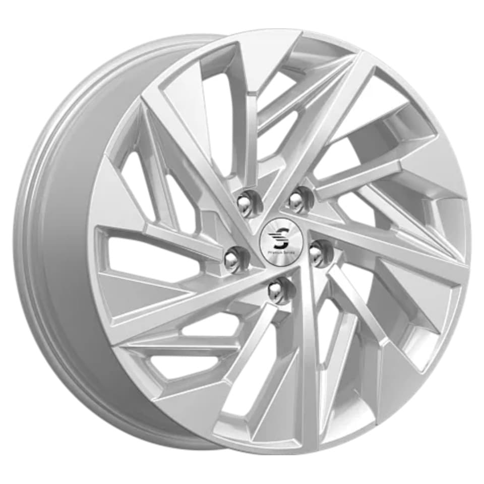 Premium Series KP009 7.5x18 5x114.3 ET45 DIA60.1 Elite Silver 