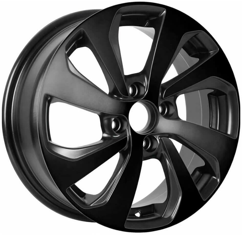 RST R005 6x15 4x100 ET46 DIA54.1 black 