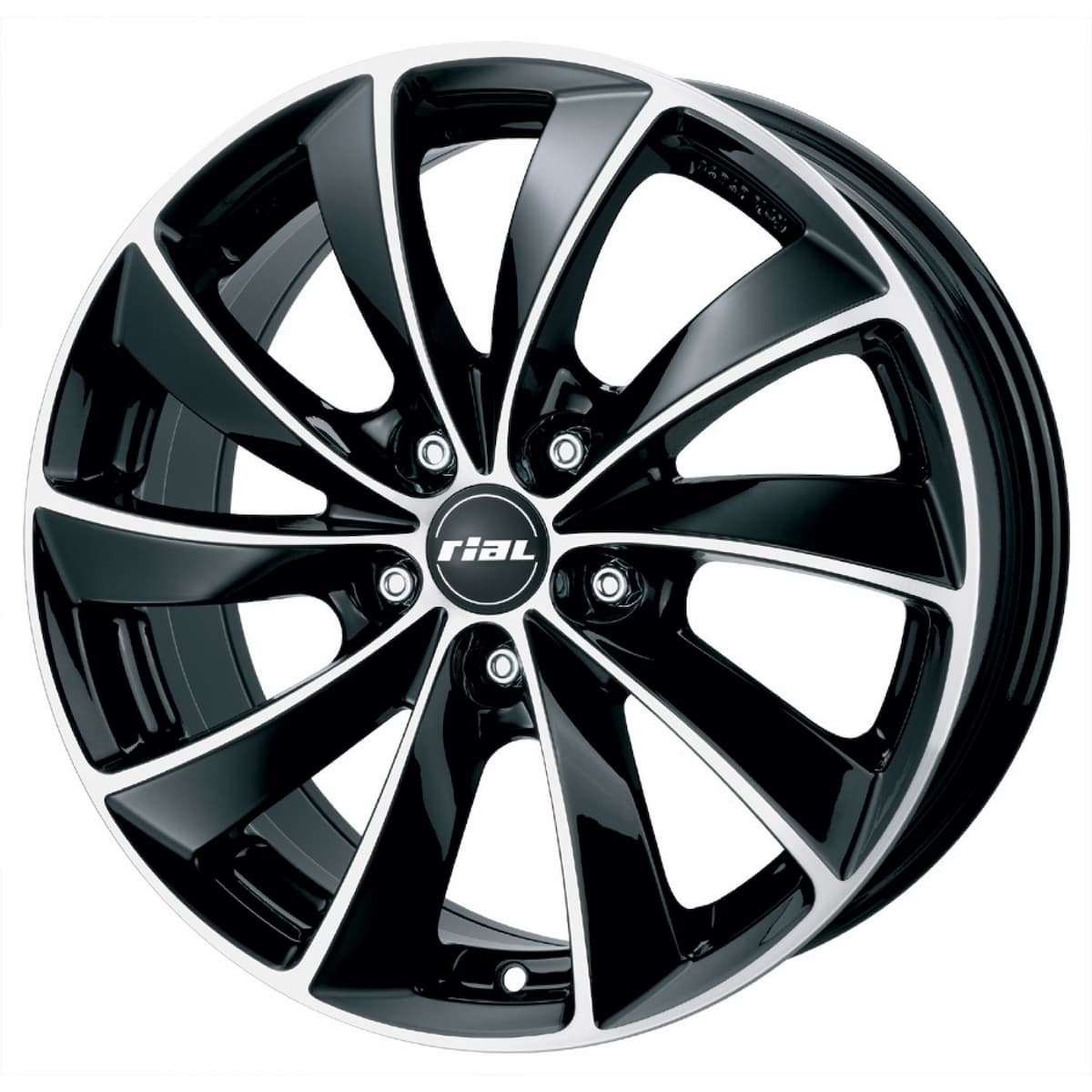 Rial Lugano 8x18 5x112 ET35 DIA66.5 DBFP 