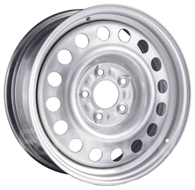 TREBL R-1676 6.5x16 4x100 ET37 DIA60.1 Silver