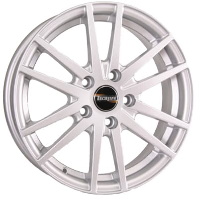 Tech Line 435 5.5x14 4x98 ET35 DIA58.6 Silver 