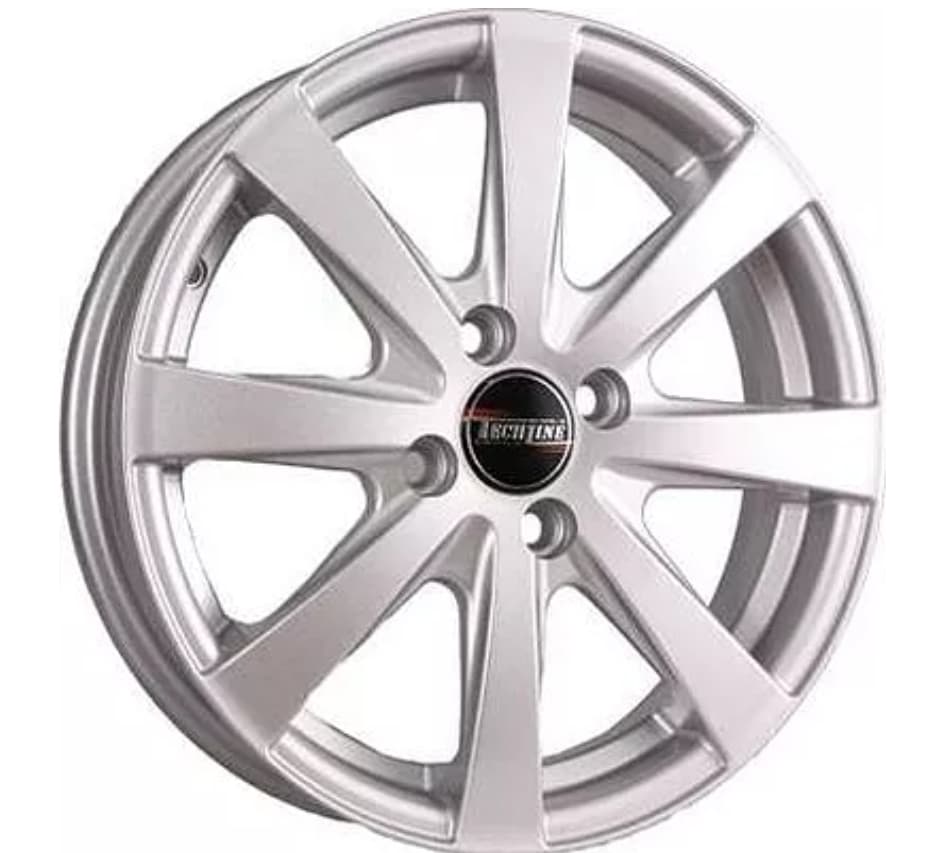 Tech Line 534 5.5x15 4x100 ET45 DIA60.1 Silver