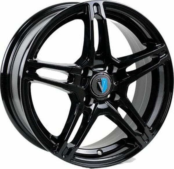 VENTI 1518 6x15 5x100 ET38 DIA57.1 black 