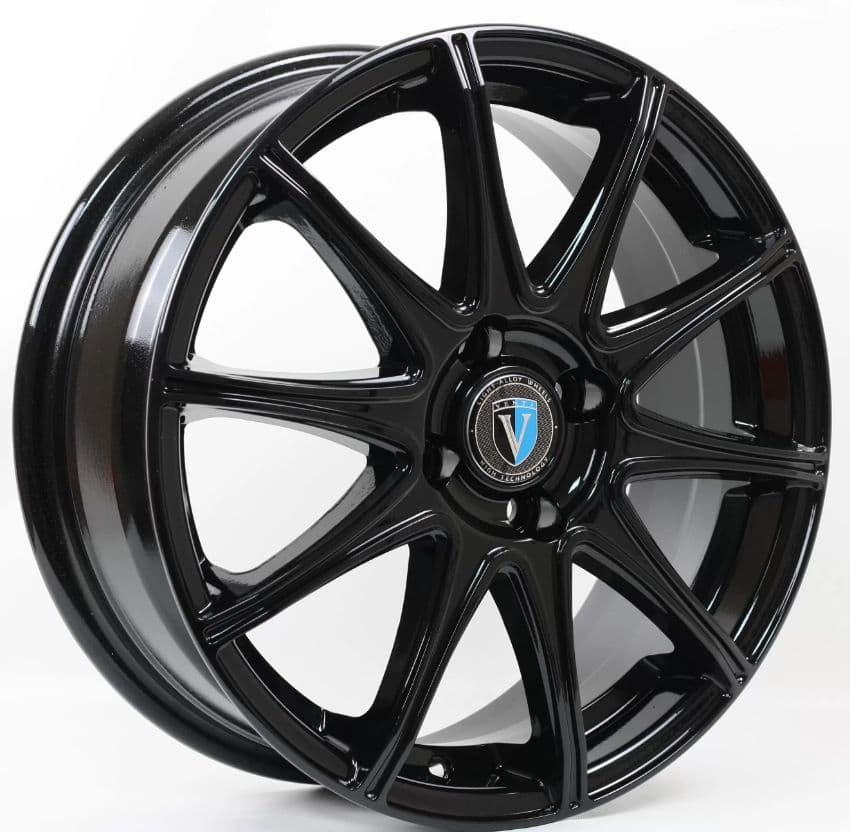 VENTI 1716 7x17 4x100 ET40 DIA60.1 black 