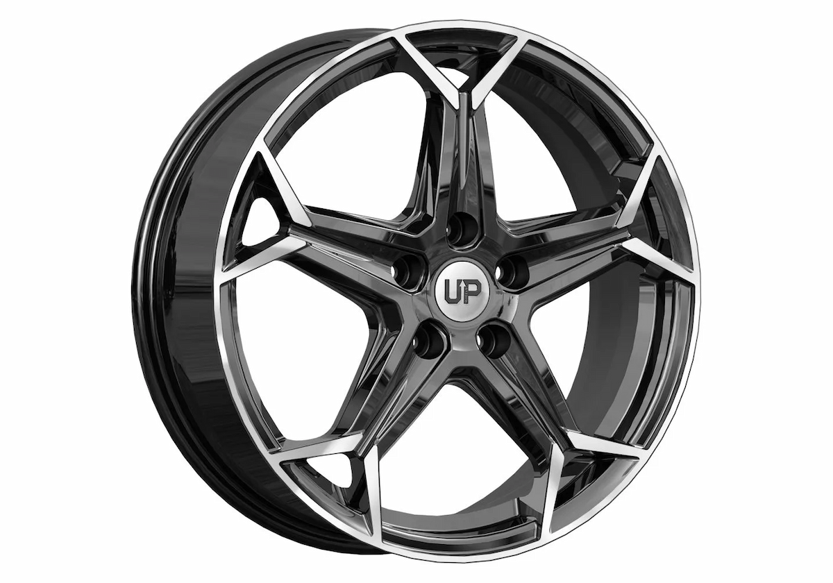 Wheels UP Up118 6.5x18 5x114.3 ET48 DIA67.1 BKF